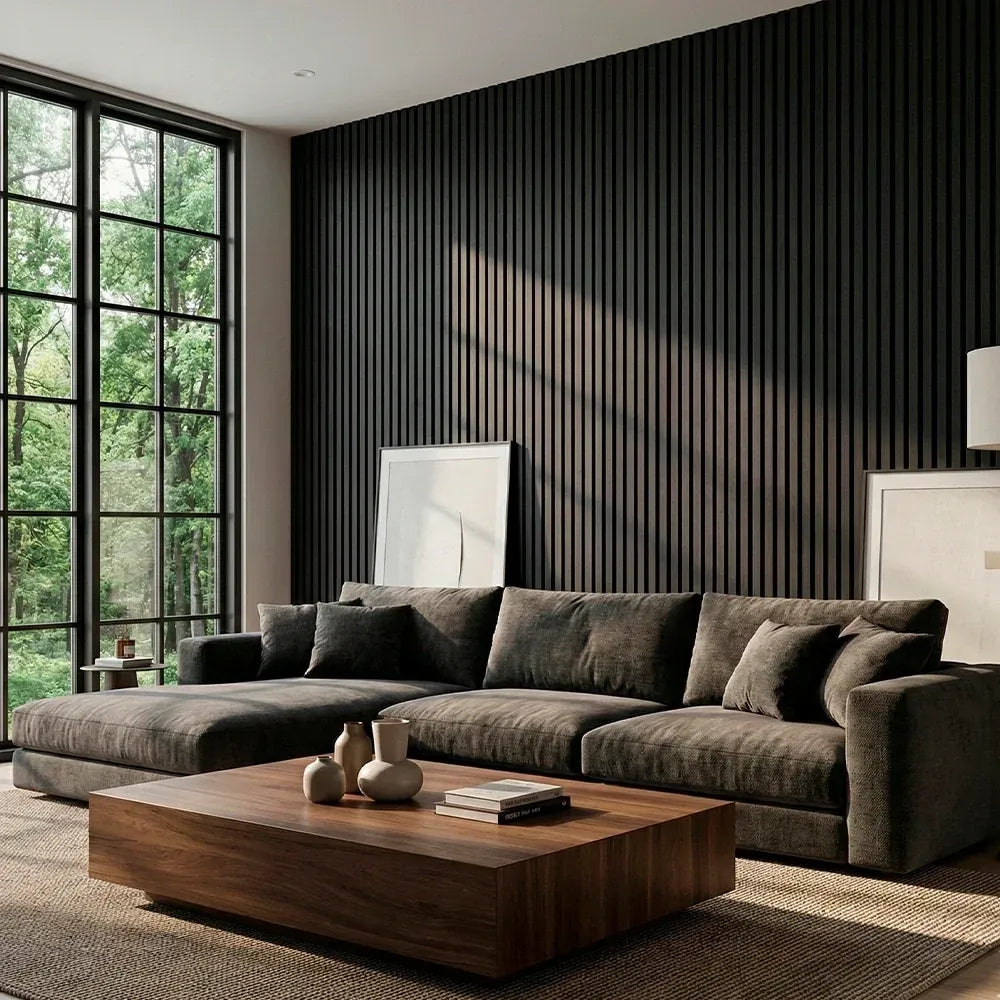 Painel ripado flexível e versátil - (270 cm x 110 cm)