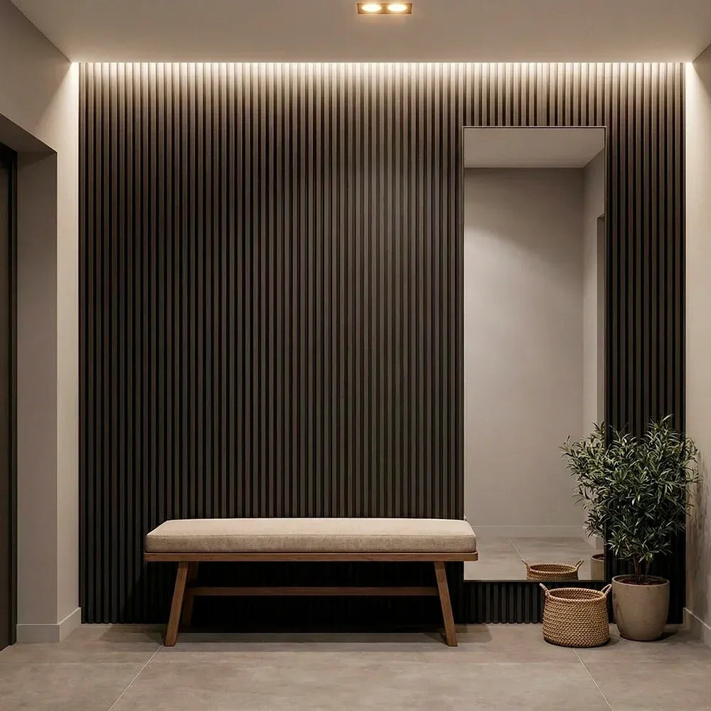 Painel ripado flexível e versátil - (270 cm x 110 cm)