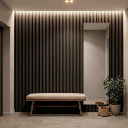 Painel ripado flexível e versátil - (270 cm x 110 cm)