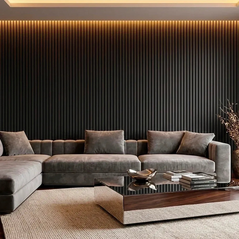 Painel ripado flexível e versátil - (270 cm x 110 cm)