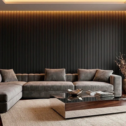 Painel ripado flexível e versátil - (270 cm x 110 cm)